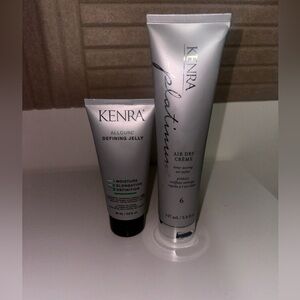 Kenra Platinum Air Dry Creme and AllCurl Defining Jelly Set of two